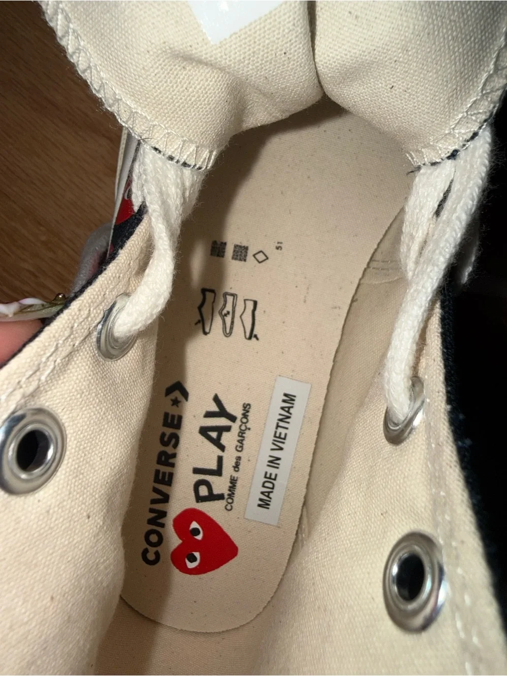 Kids' Black Chuck 70 High 'Multi Heart' Sneakers